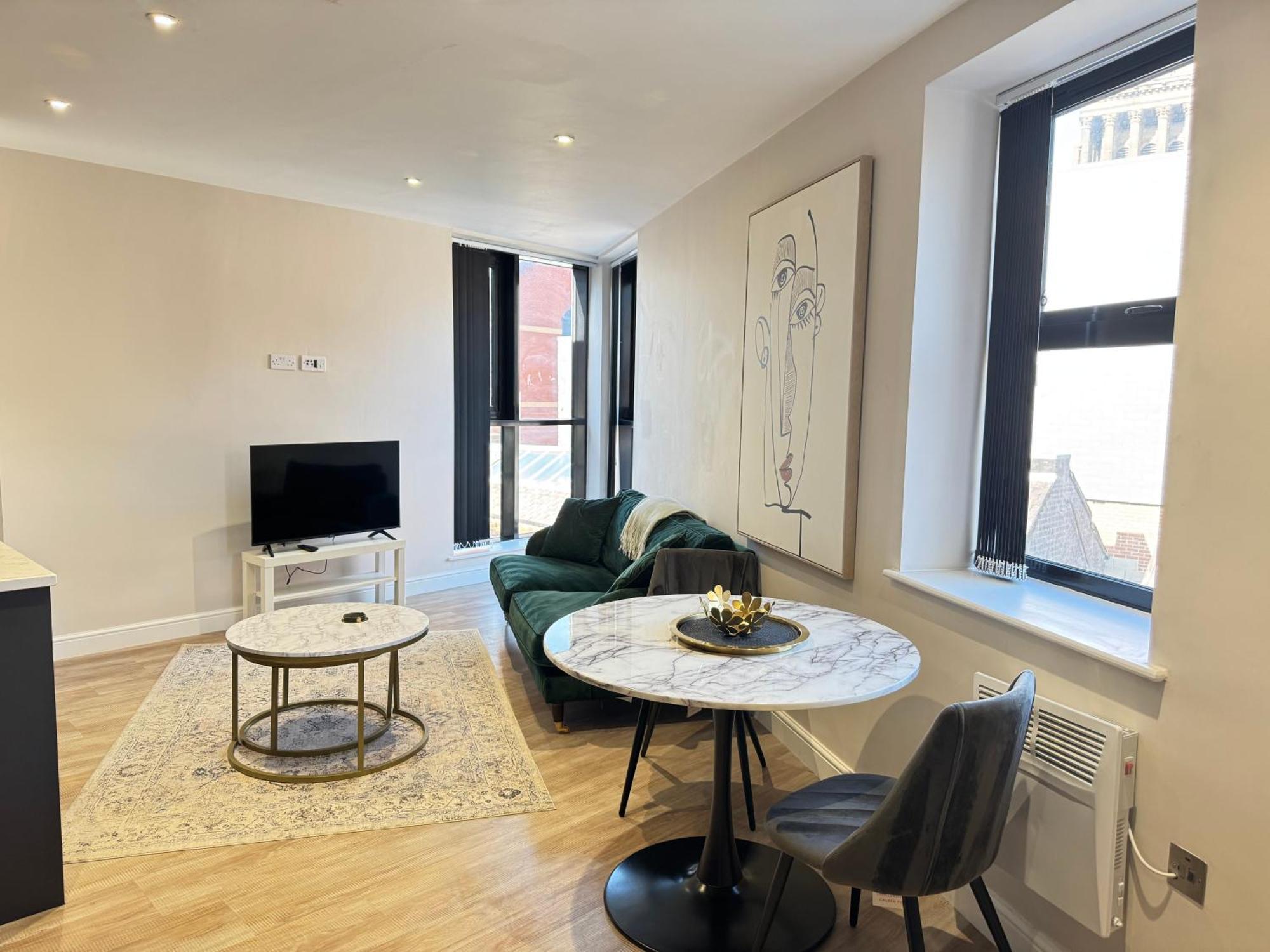 Modern 1Bed Flat In The Heart Of Leeds City Centre Exterior foto