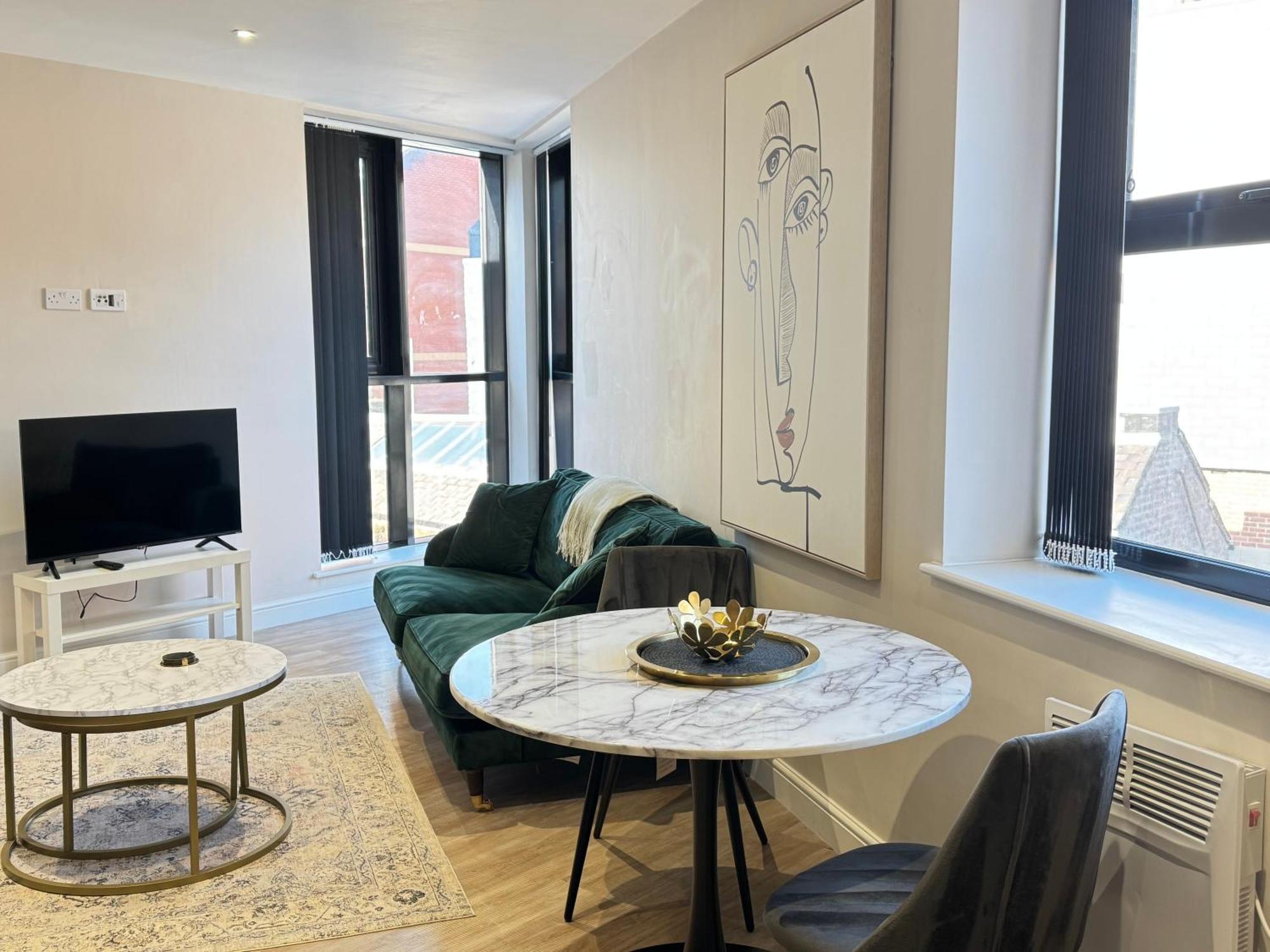 Modern 1Bed Flat In The Heart Of Leeds City Centre Exterior foto